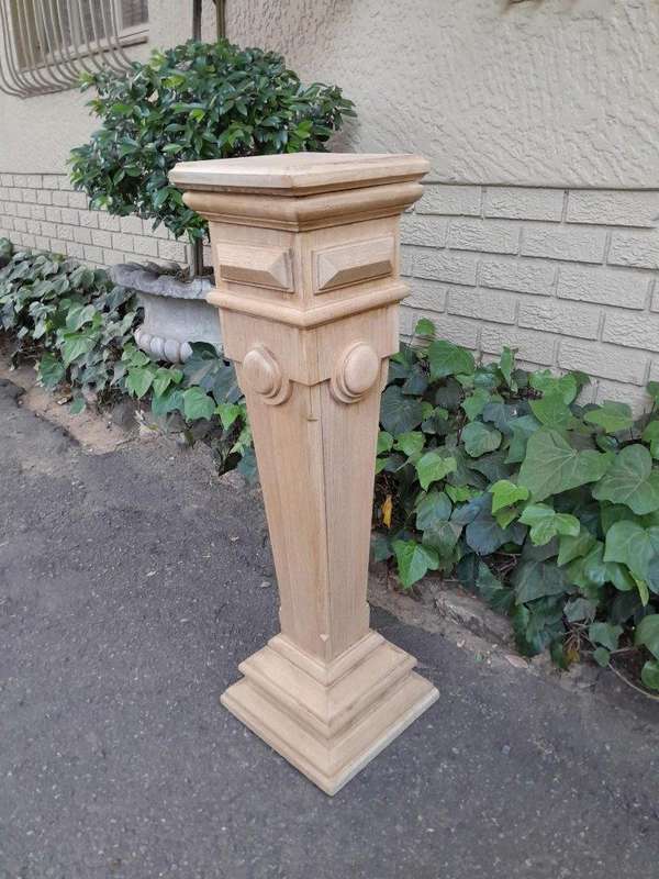 A First Half Of 20th Century Mahogany Pedestal