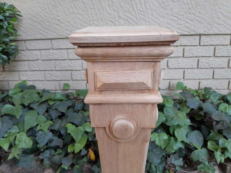 A First Half Of 20th Century Mahogany Pedestal