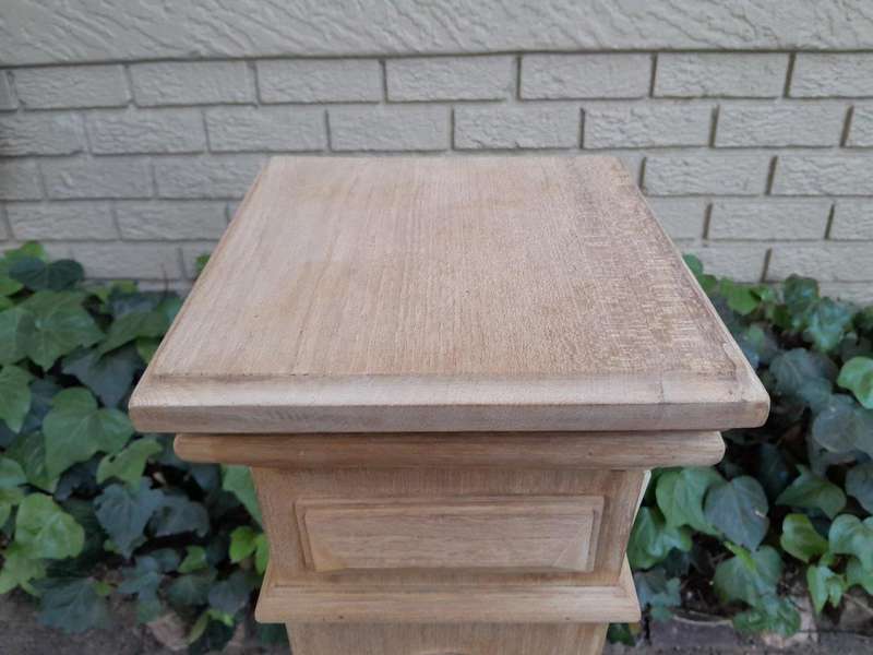 A First Half Of 20th Century Mahogany Pedestal