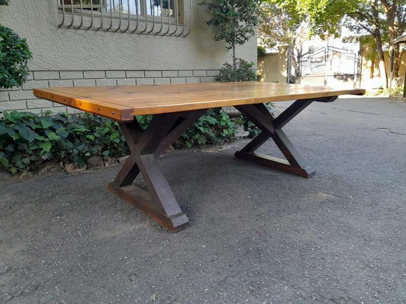 A Cape Yellowwood Entrance / Refectory / Dining Table