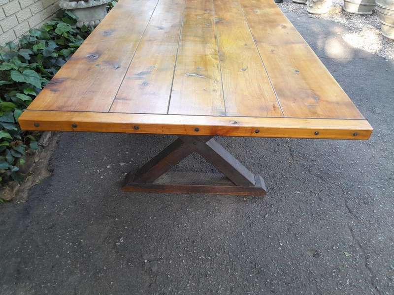 A Cape Yellowwood Entrance / Refectory / Dining Table