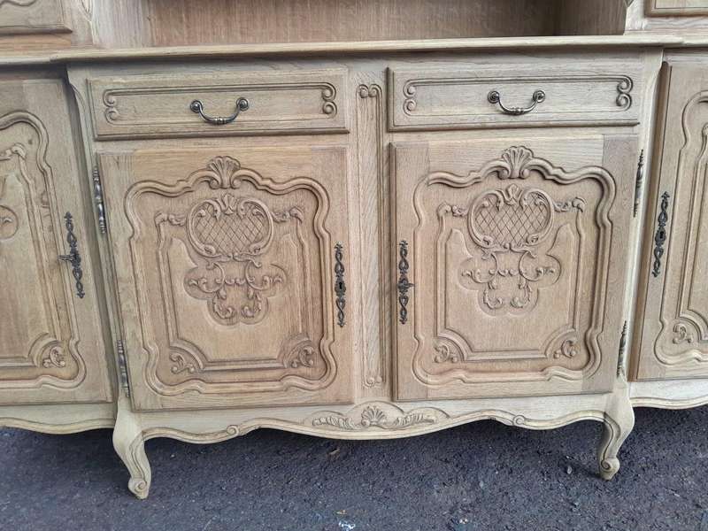 A 20th Century French Style Carved Wooden Sideboard / Server / Drinks Cabinet In A Contemporary N...