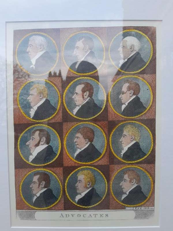 A Set Of Two Works Advocates England After John Kay
