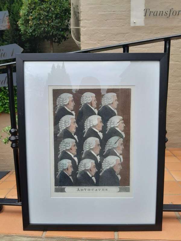 A Set Of Two Works Advocates England After John Kay