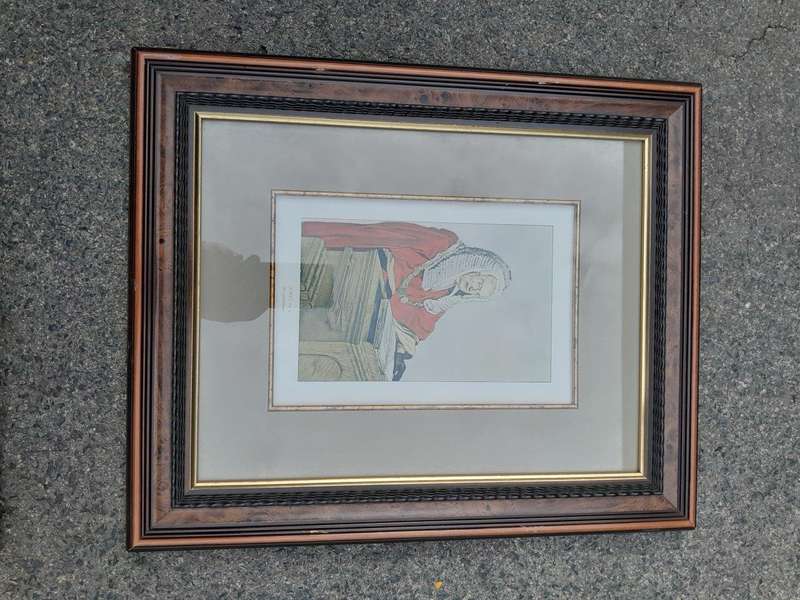 A Set Of Six Photolithographs Of Judges/Legal Studies By  Sir L. M. Ward