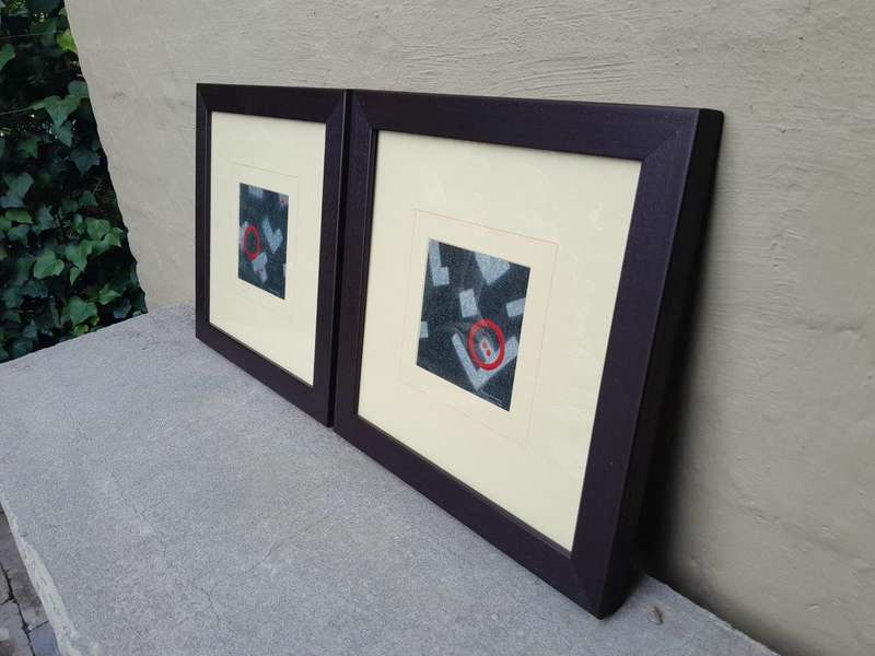 A Pair Of Hilton Edwards Two Works: Abstract Composition