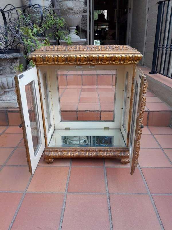 A 20th Century French Baroque Style Display Cabinet