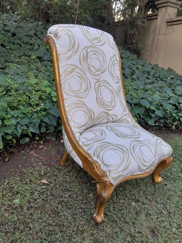A 19th Century Victorian Mahogany Carved  Bathroom Chair on Original Porcelain Castors