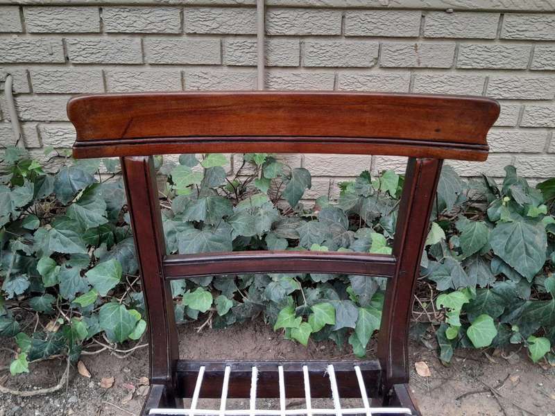 A 19th Century Set of Eight Cape Stinkwood Dining Charis with Riempie Seat Comprising Two Carvers...