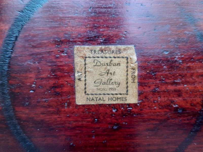 An Early 19th Century Regency Mahogany Tea Poy on Stand