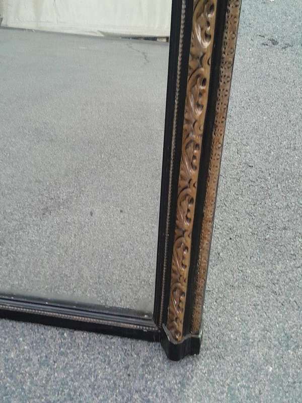 A 20TH Century Carved Gilt-Wood Mirror of Large Proportions
