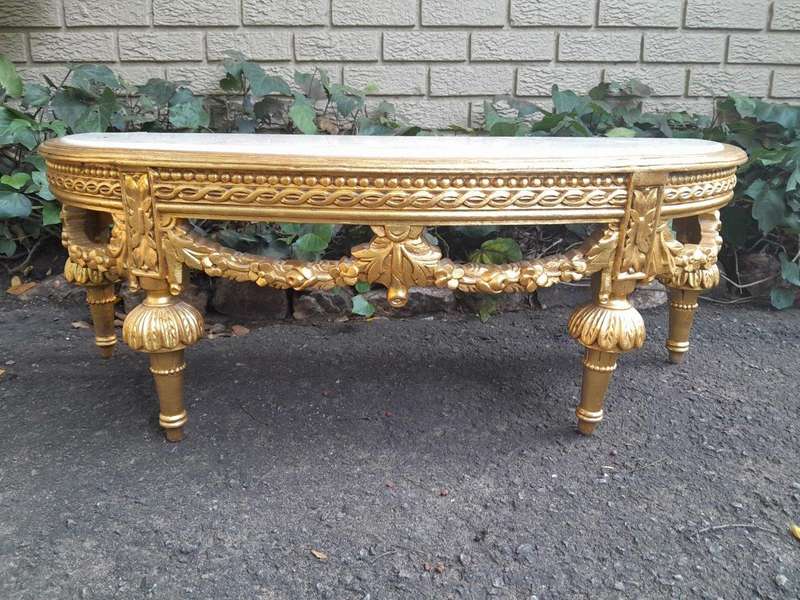 A 20th Century French Style Mirror Base  /  Consol