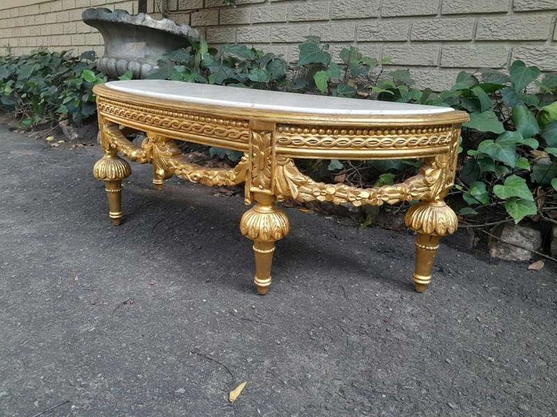 A 20th Century French Style Mirror Base  /  Consol
