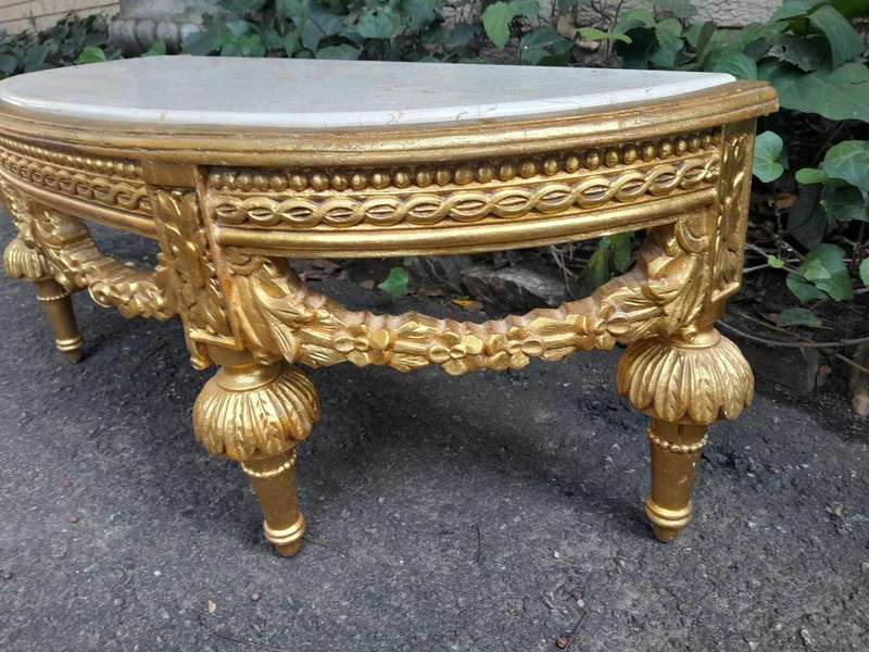 A 20th Century French Style Mirror Base  /  Consol