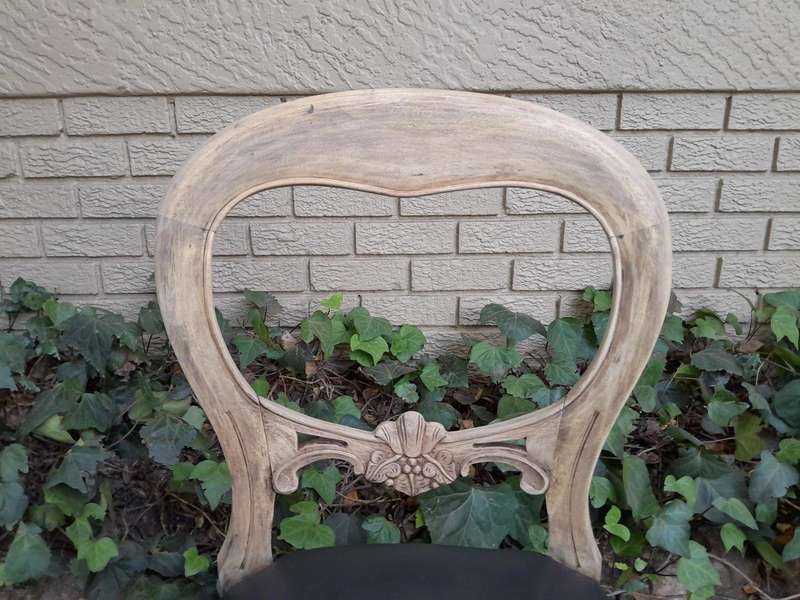 A Victorian Style Set of Ten Dining Chairs in a Contemporary Bleached Finish with Deep Buttoned L...