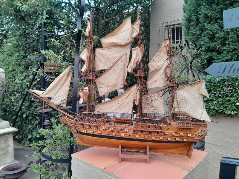 A 20th Century French Ship' "Le Superb", which was a galleon from the 1800's
