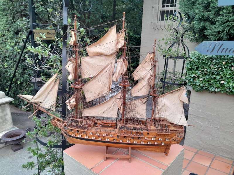 A 20th Century French Ship' "Le Superb", which was a galleon from the 1800's