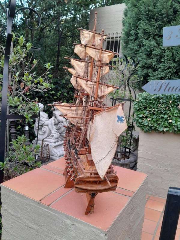 A 20th Century French Ship' "Le Superb", which was a galleon from the 1800's
