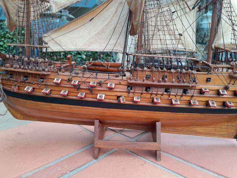 A 20th Century French Ship' "Le Superb", which was a galleon from the 1800's
