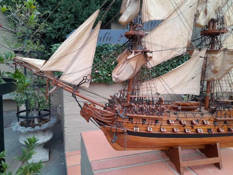 A 20th Century French Ship' "Le Superb", which was a galleon from the 1800's