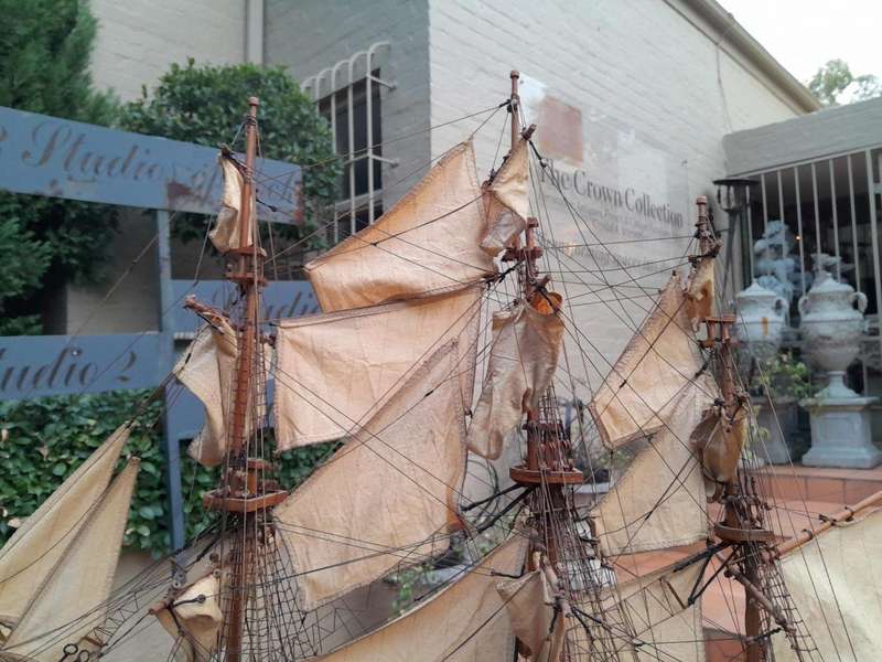 A 20th Century French Ship' "Le Superb", which was a galleon from the 1800's