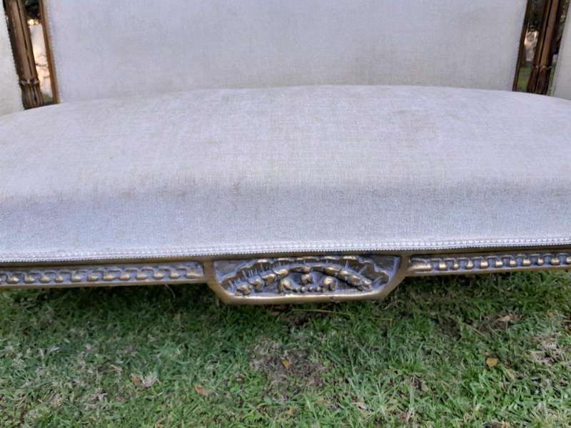 A 20th Century French Style Set of  A Pair of Armchairs and a Settee