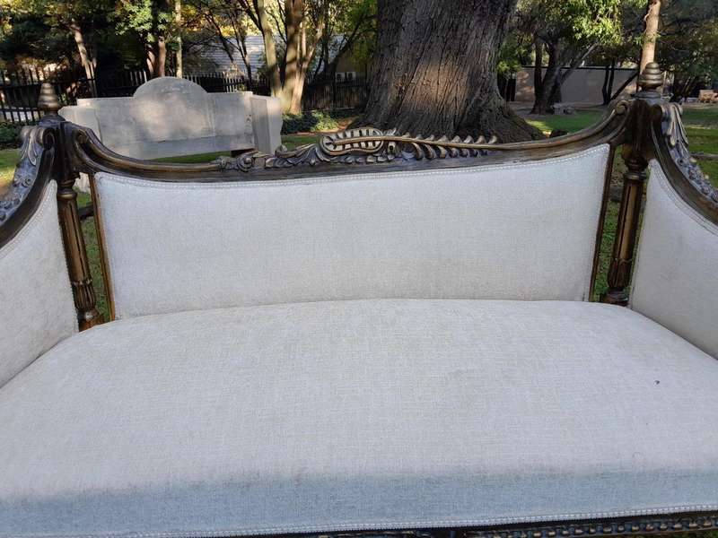 A 20th Century French Style Set of  A Pair of Armchairs and a Settee