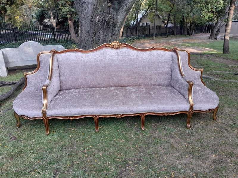 A 20th Century French Style Large Conversation Settee