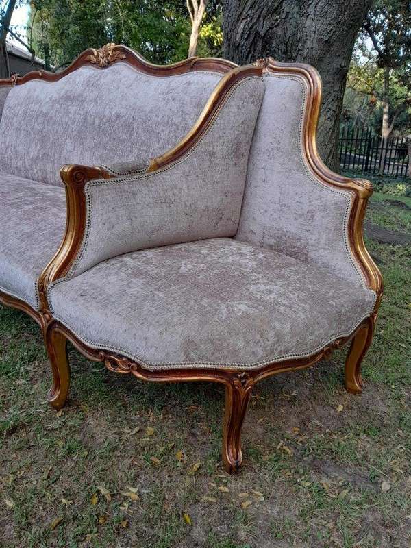 A 20th Century French Style Large Conversation Settee