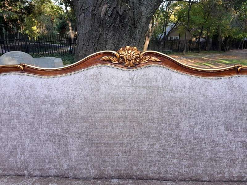 A 20th Century French Style Large Conversation Settee