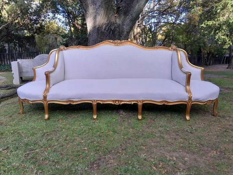 A 20th Century French Style Large Conversation Settee