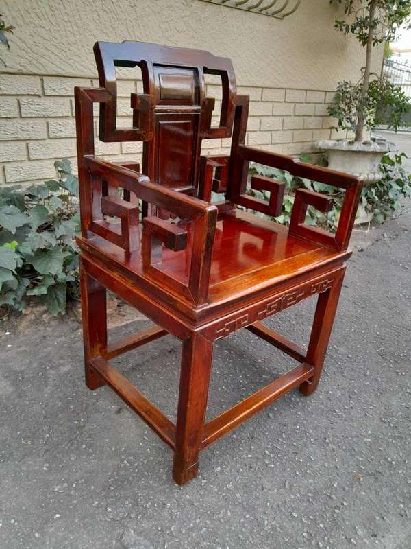 A Pair of Chinese Armchairs