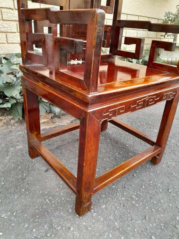 A Pair of Chinese Armchairs