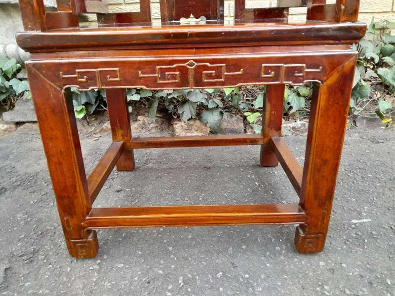 A Pair of Chinese Armchairs