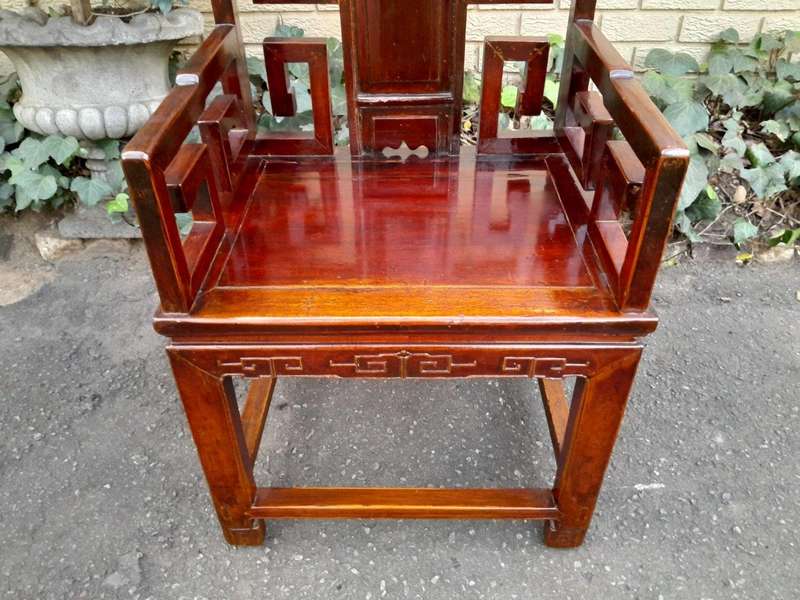 A Pair of Chinese Armchairs