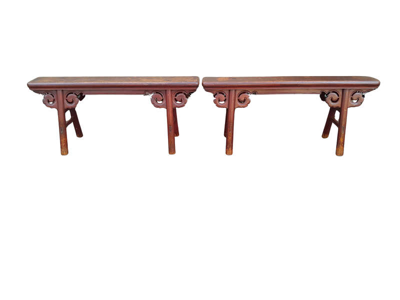 A 20th Century Pair of Elm Spring Chairs