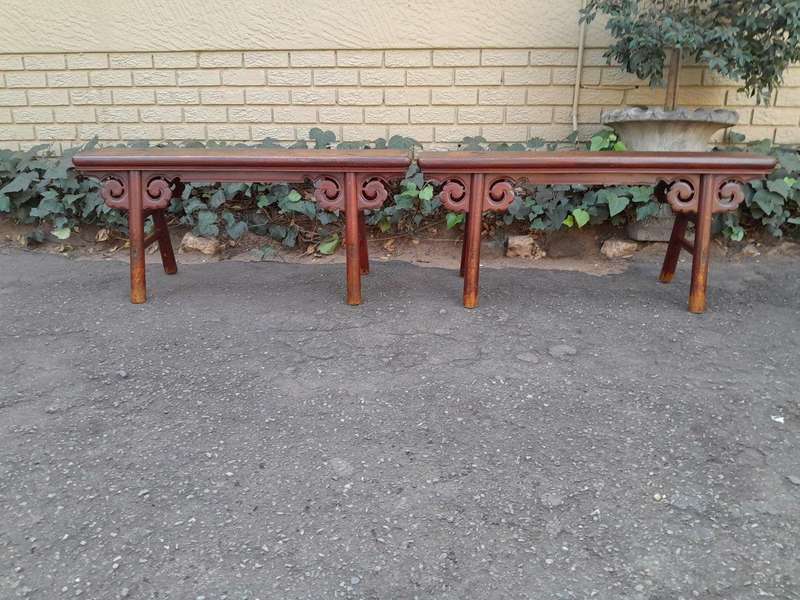 A 20th Century Pair of Elm Spring Chairs