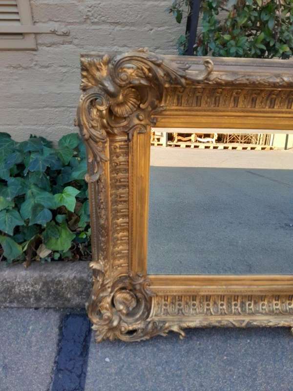 A 20th Century Giltwood And Gesso Frame