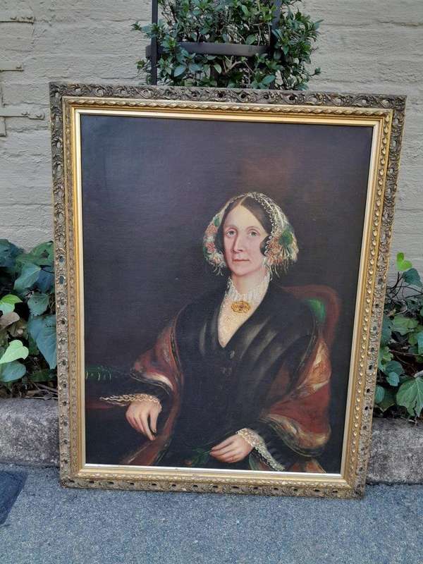 A 19th / 20th Century Oil On Canvas Painting By Continental School