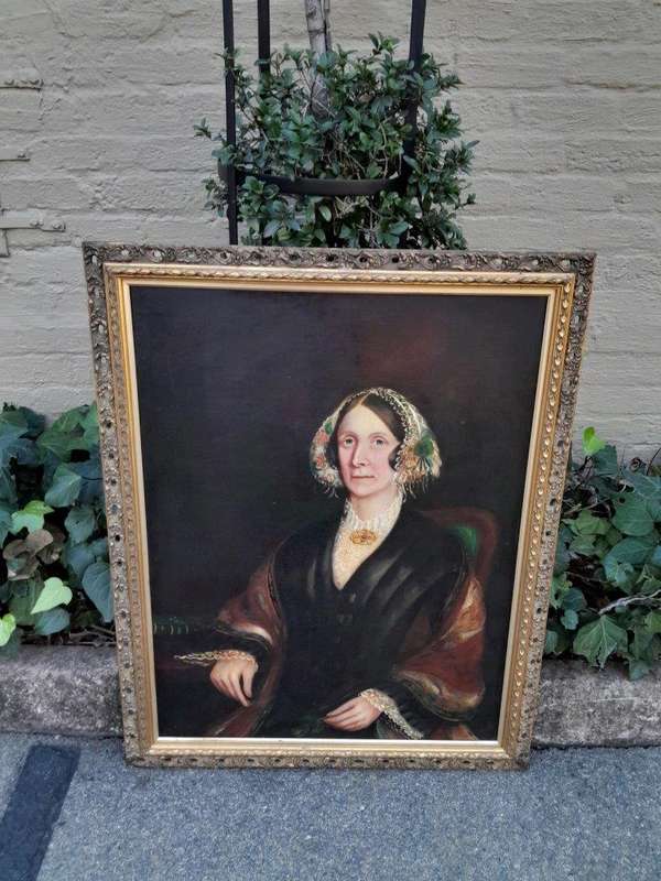 A 19th / 20th Century Oil On Canvas Painting By Continental School