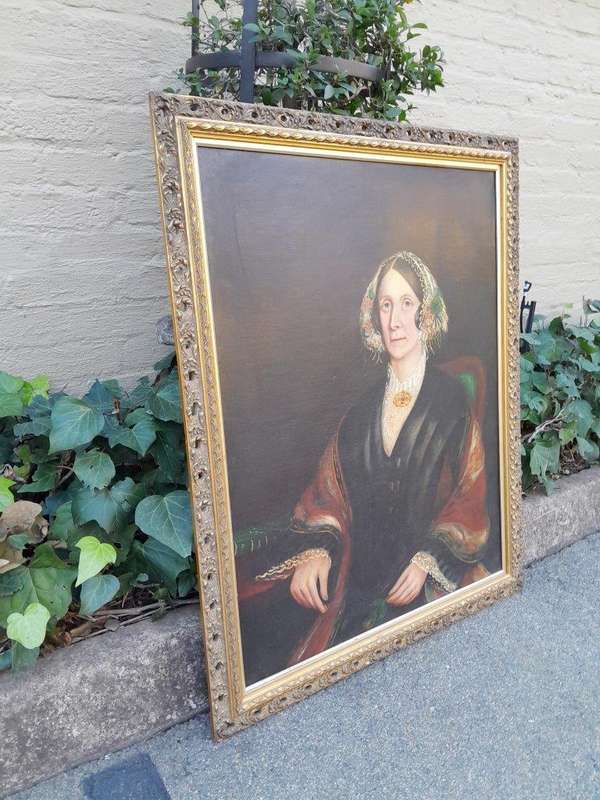 A 19th / 20th Century Oil On Canvas Painting By Continental School