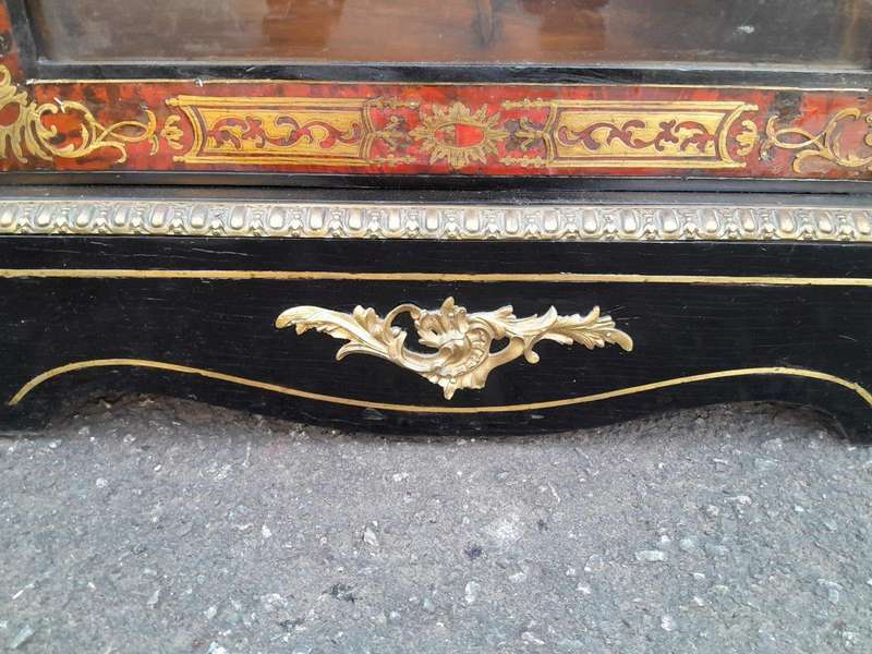 An Antique 19thcentury French Boulle, Ormolu And Ebonised Cabinet