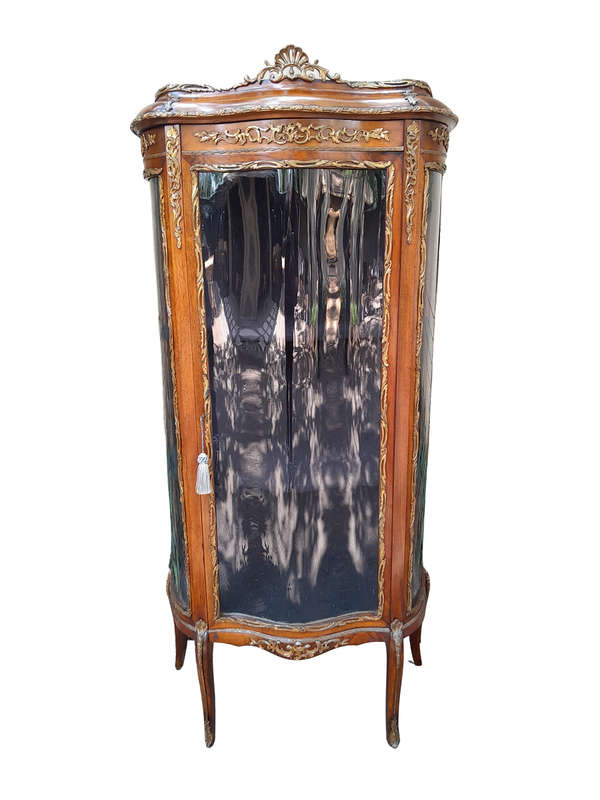 A 19TH Century French Vitrine With Glazed Doors