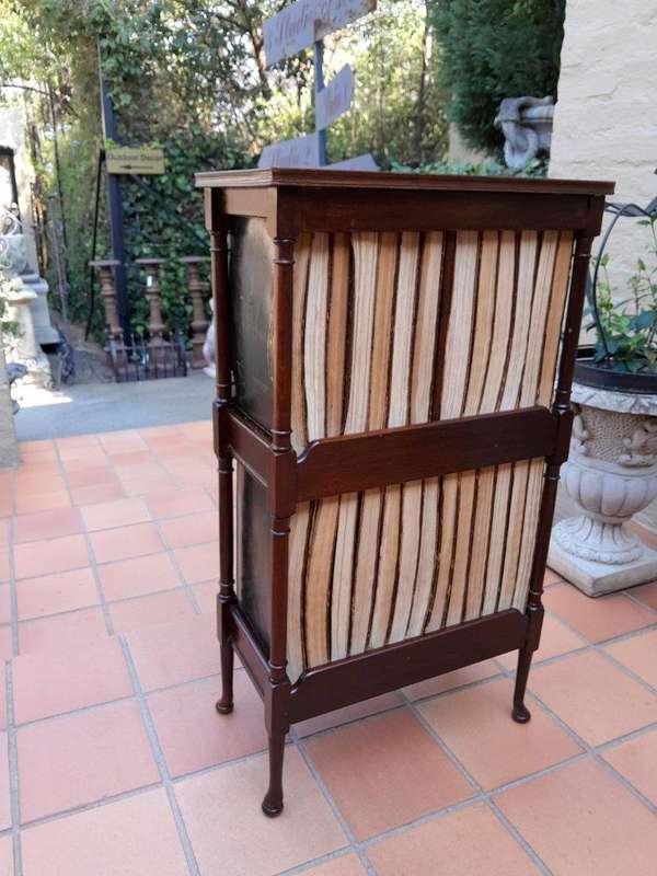 An Early 20th Century Circa 1912 Set of  Encylopedia Britannica Twenty Six (26) Volumes in Bookcase