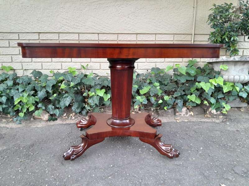An Antique Pair of William IV Mahogany Console Tables  /  Bedside Tables / Pedestals