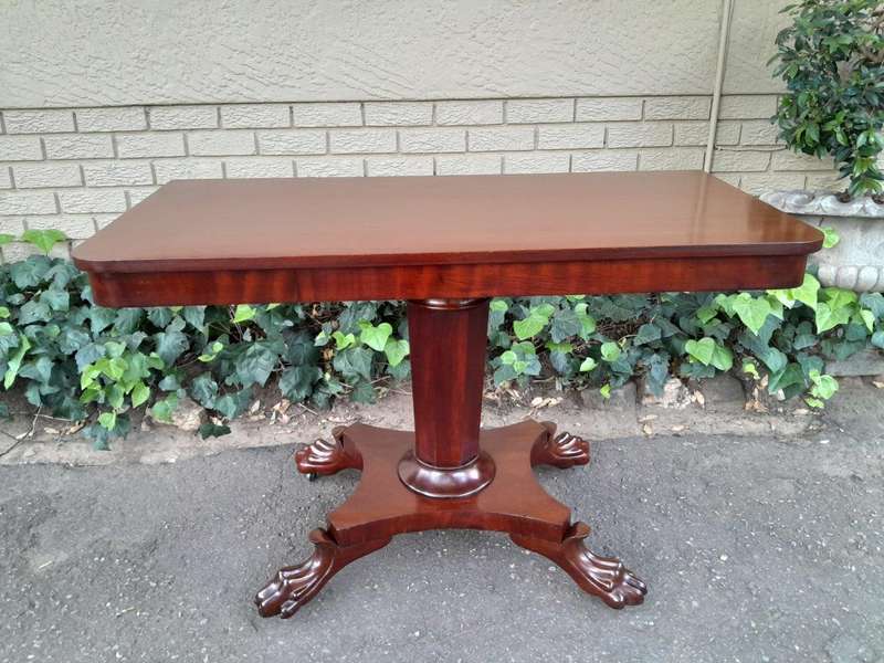 An Antique Pair of William IV Mahogany Console Tables  /  Bedside Tables / Pedestals