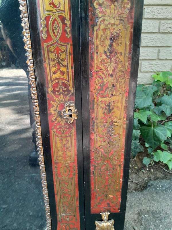 An Antique French Boulle Pier Cabinet 