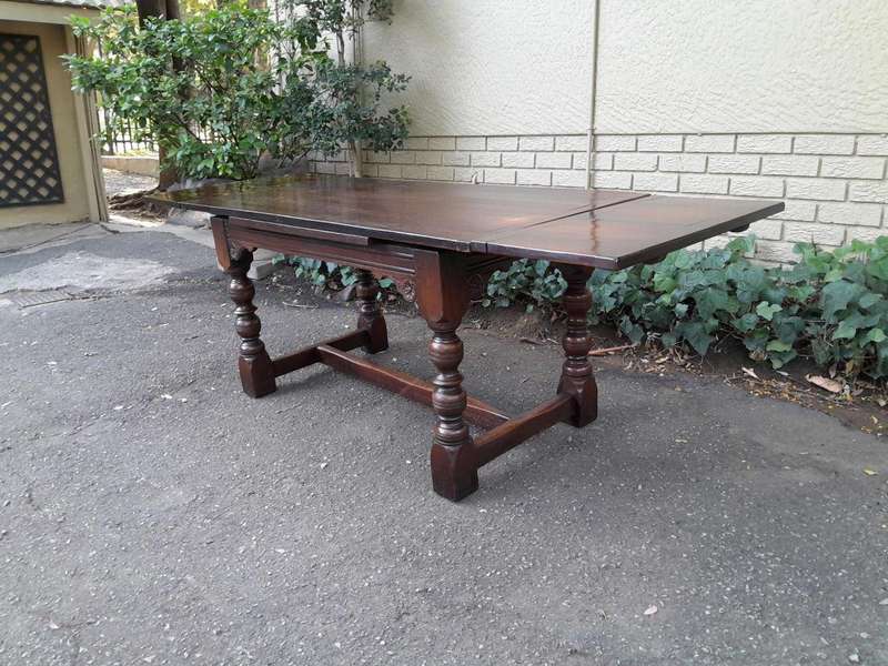 A 20th Century English Oak Refectory Table