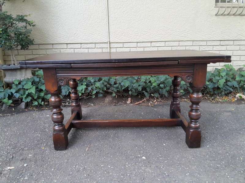 A 20th Century English Oak Refectory Table