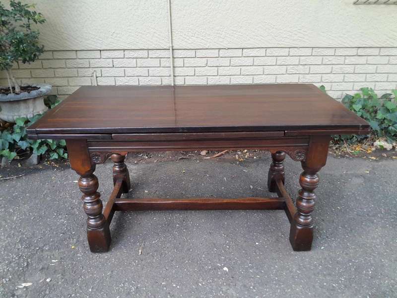 A 20th Century English Oak Refectory Table